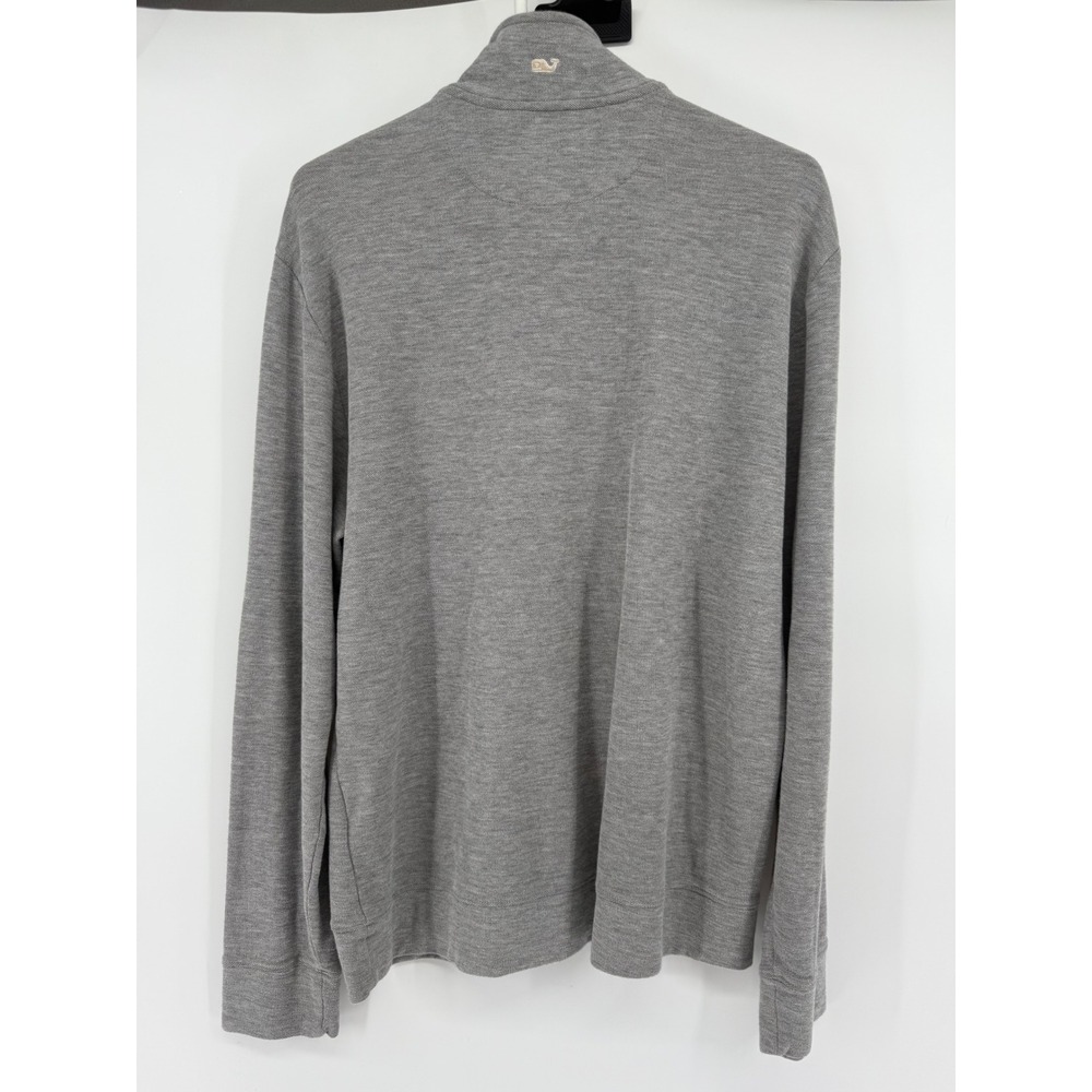 Vineyard Vines Men's Gray MLS Cup 2018 Atlanta United FC Champions Quarter Zip - Picture 6 of 7
